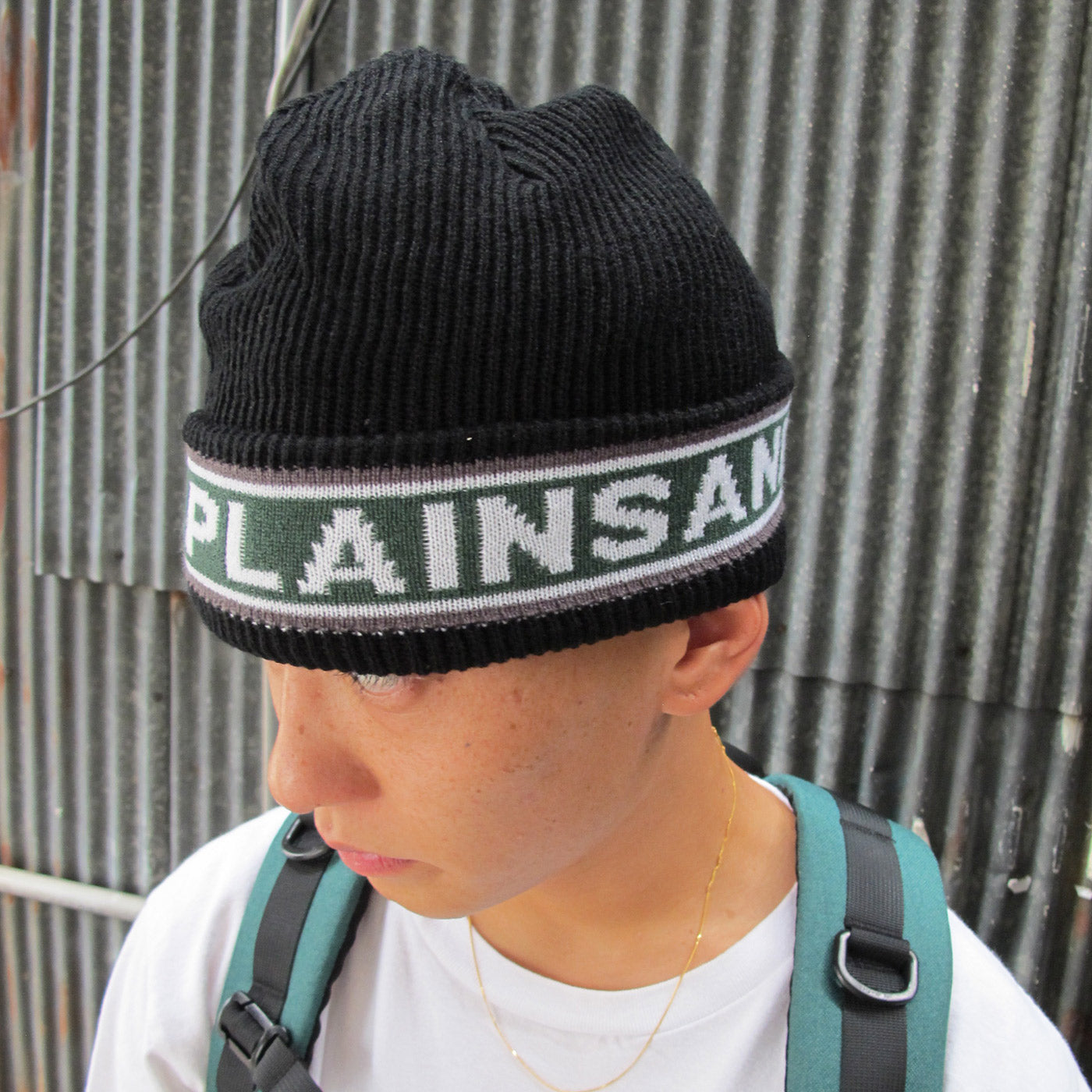 LOGO BEANIE – PLAINSANE U.S.A